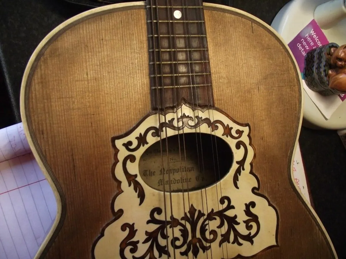 Antique Mandolin - Patent 2272 - Ca. 1902 -1910 - Image 2