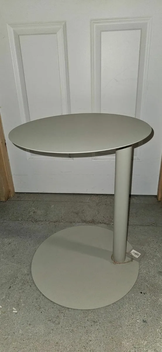 Beige Side Table - Image 1