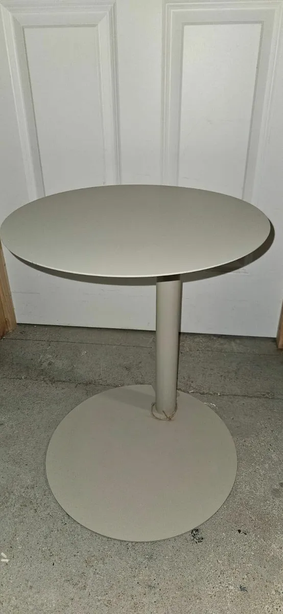 Beige Side Table - Image 2