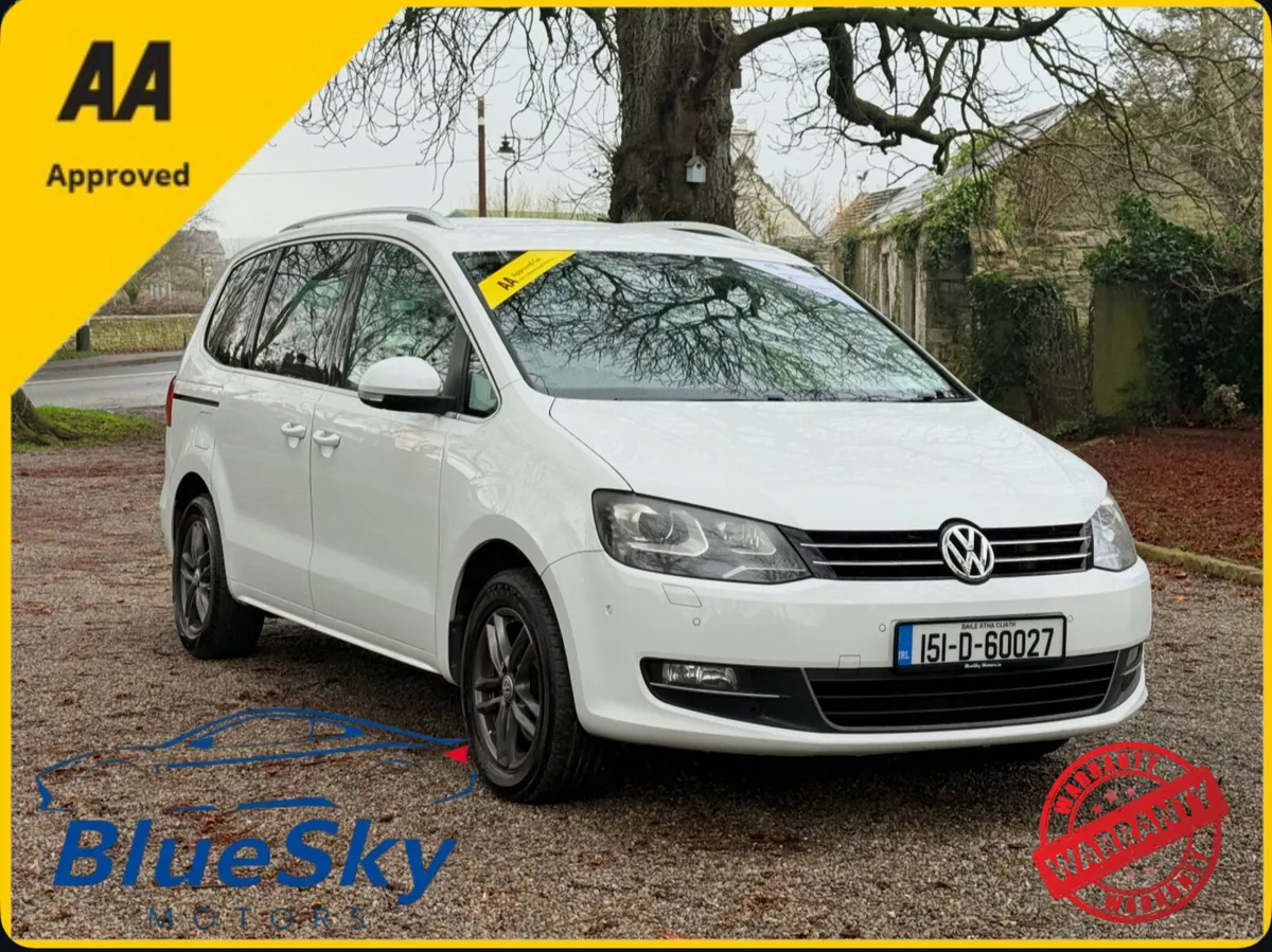 Warranty Volkswagen Sharan Automatic 7 Seater - Image 1