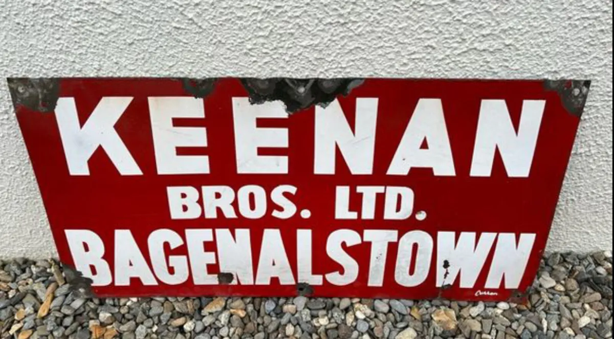 Enamel Shed Sign - Image 1