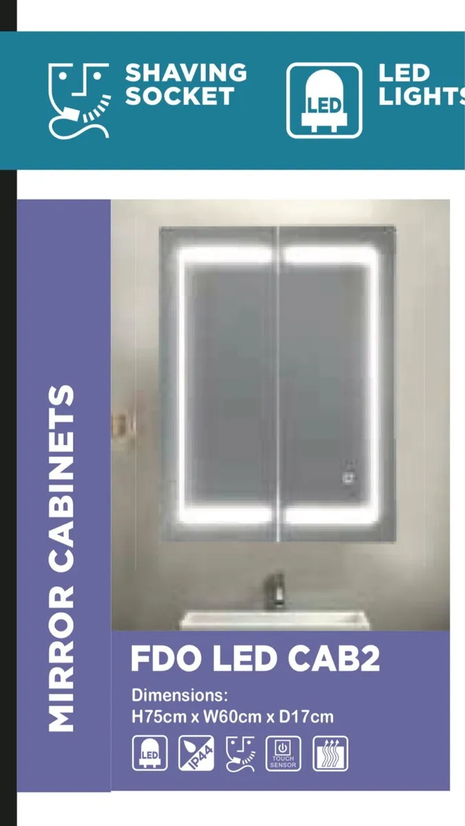 Mirror Bathroom Cabinet - Image 2