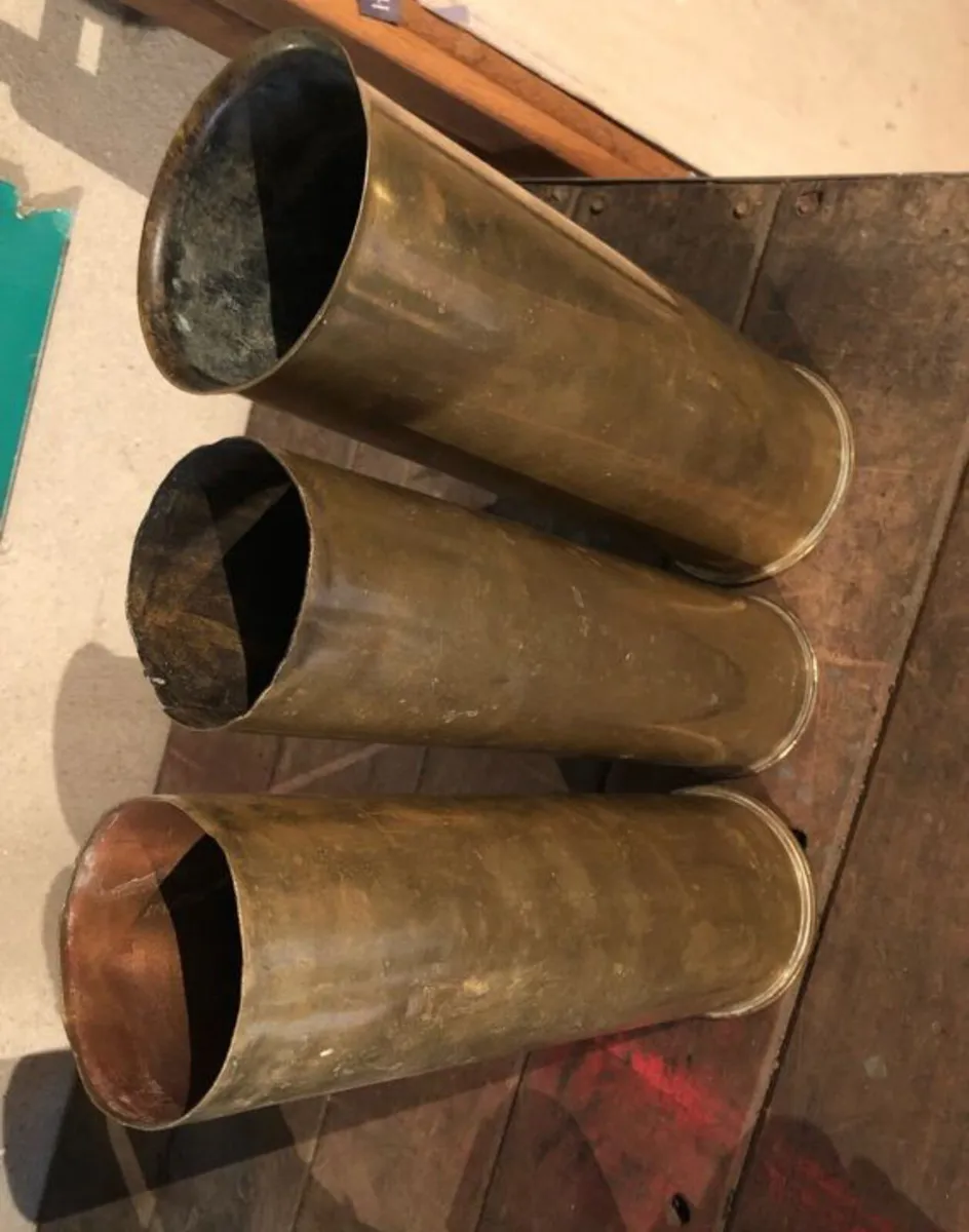 Brass Military Shells - Image 1