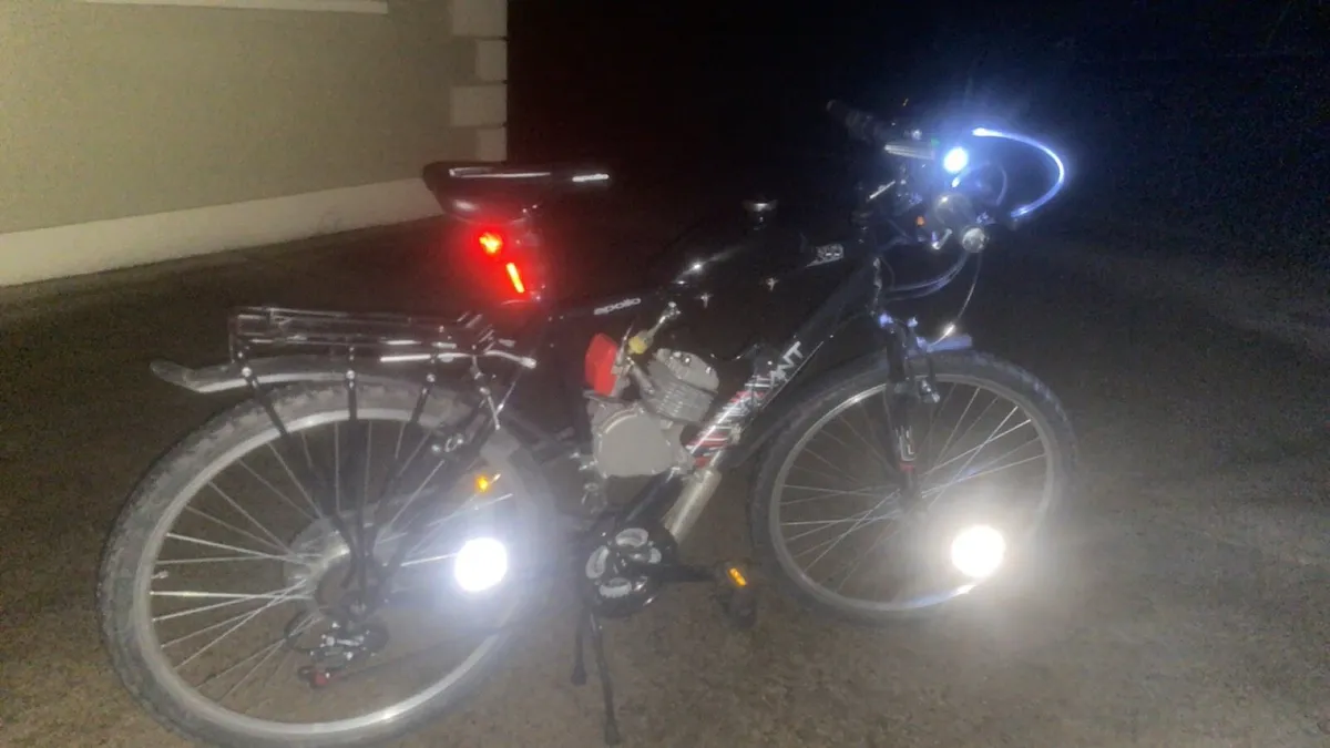 80cc 2 stroke petrol bike - Image 2