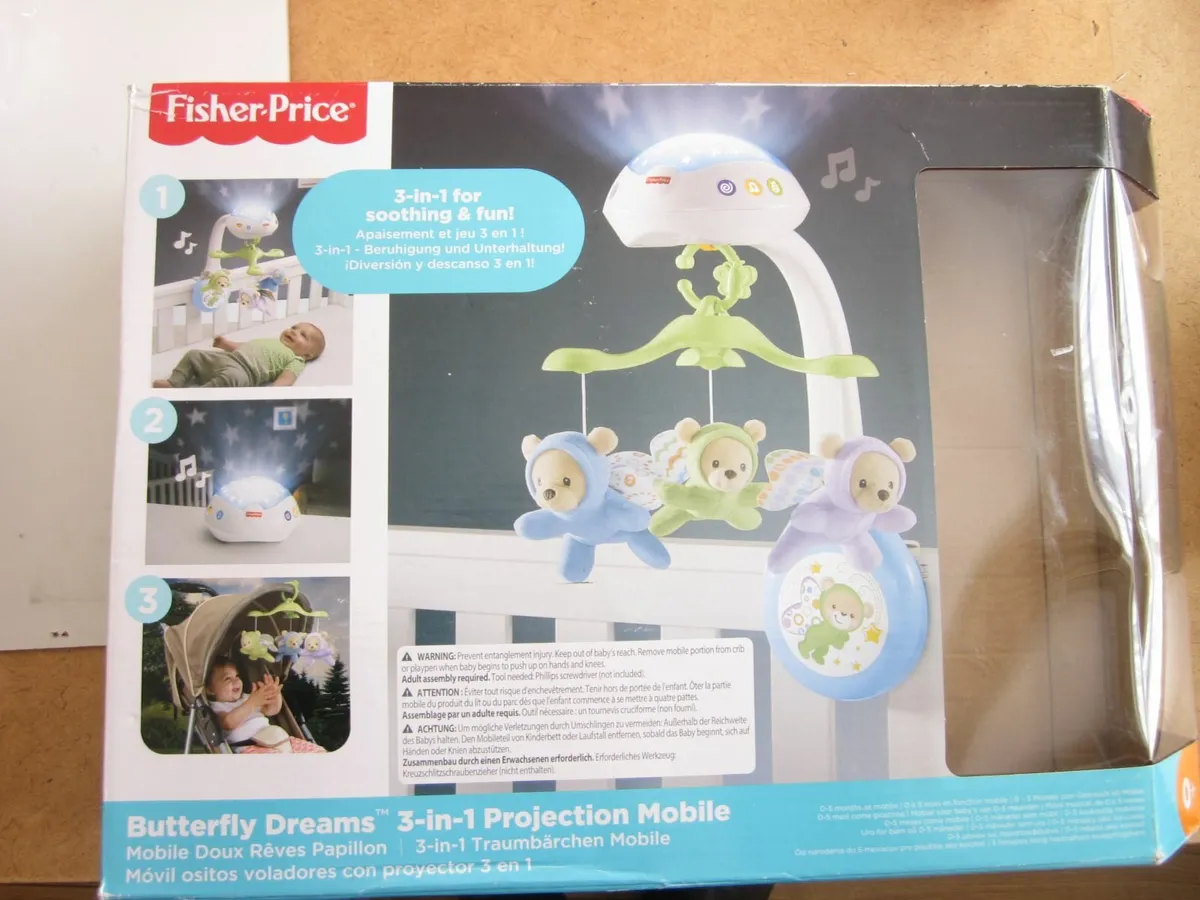 Fisher Price Butterfly Dreams 3-in-1 Projection. - Image 1
