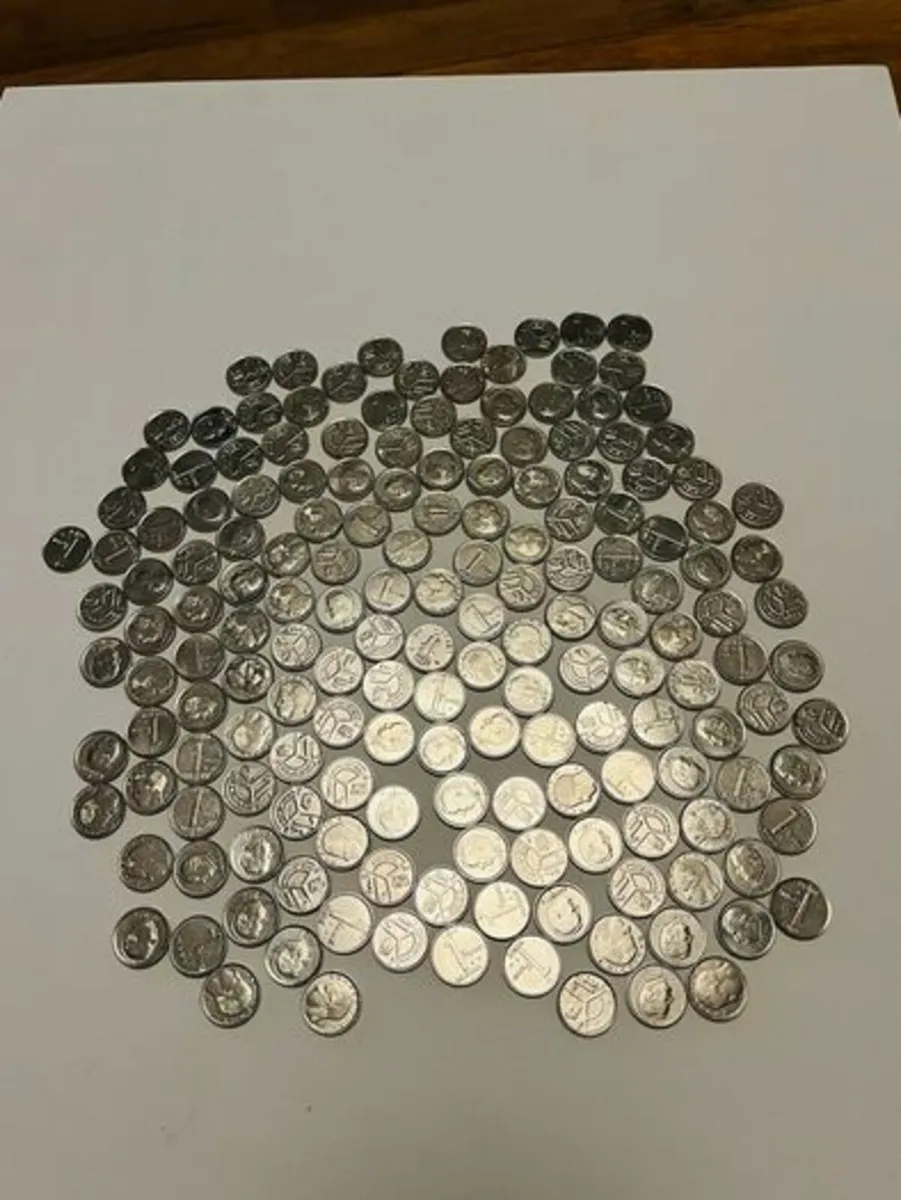 Belgian 1 Franc Coins. Bundle. 1990s. Approx 150. - Image 2