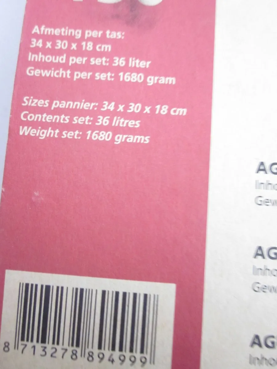 New Agu Ventura  Cycling Bags/Panniers 150 - Image 4