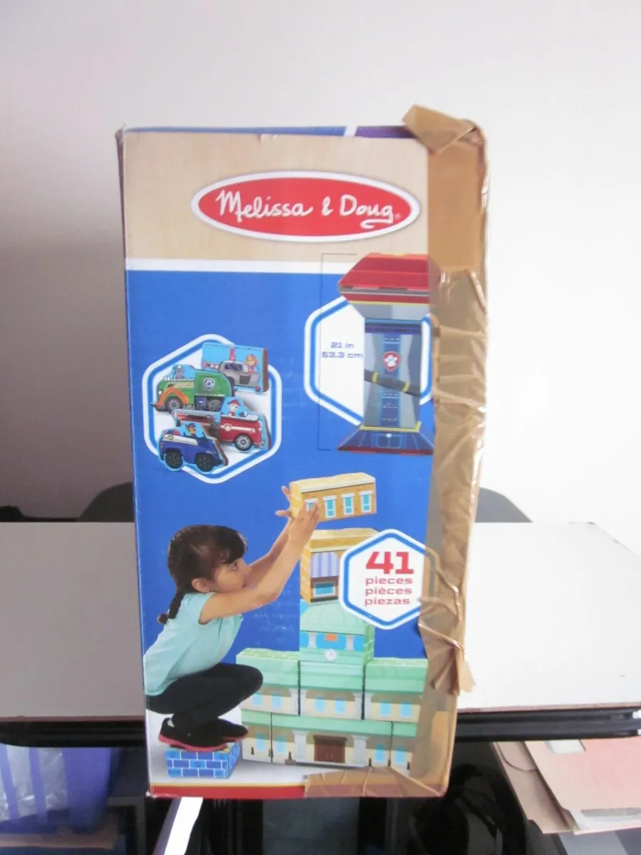 Melissa &Doug Paw Patrol Jumbo Cardboard Blocks 41 - Image 3