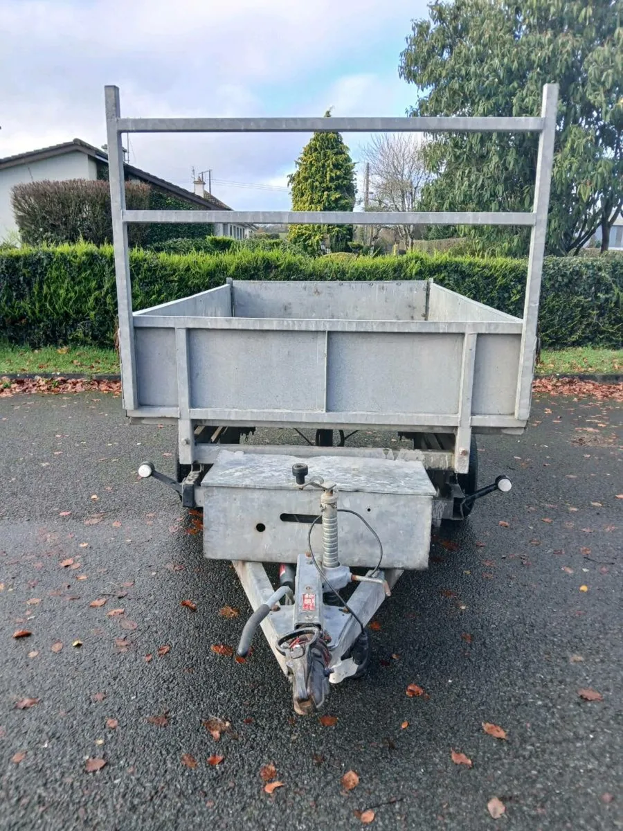 Nugent tipper trailer 8ft by 5ft - Image 2
