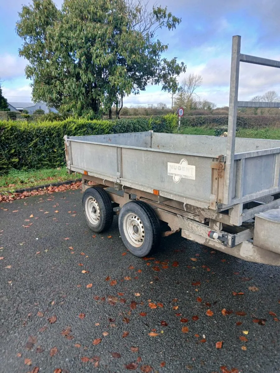 Nugent tipper trailer 8ft by 5ft - Image 3