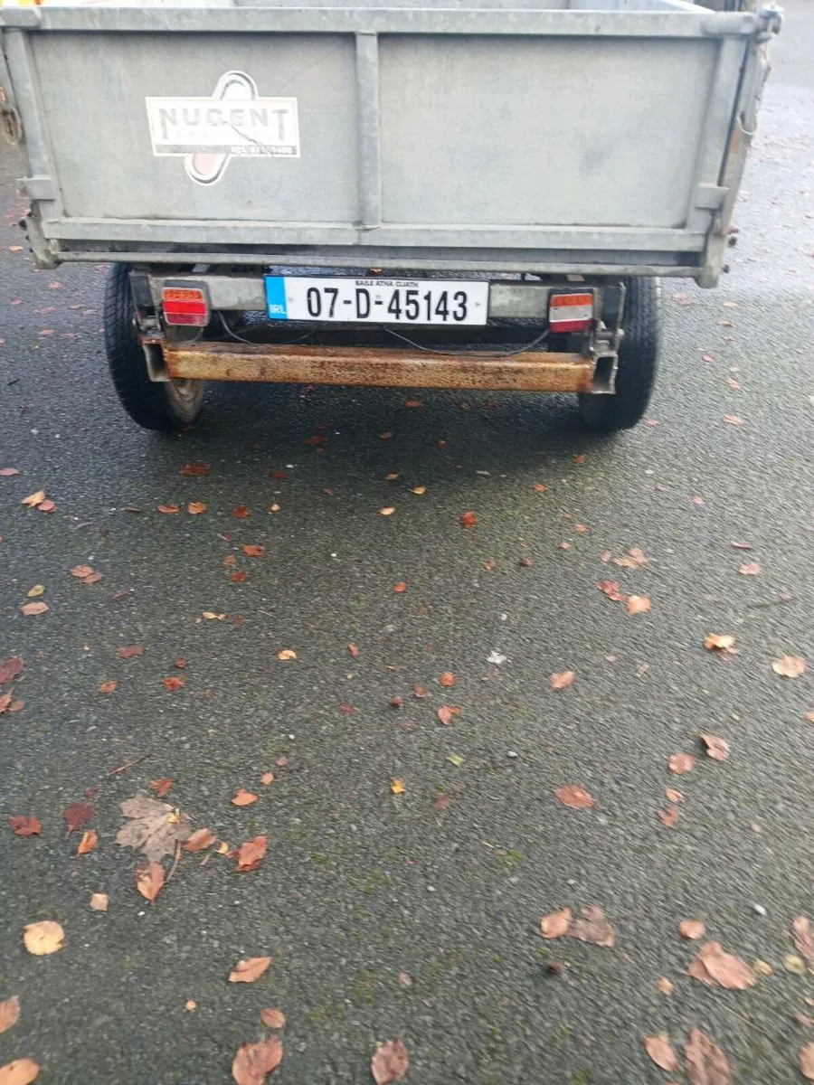 Nugent tipper trailer 8ft by 5ft - Image 4