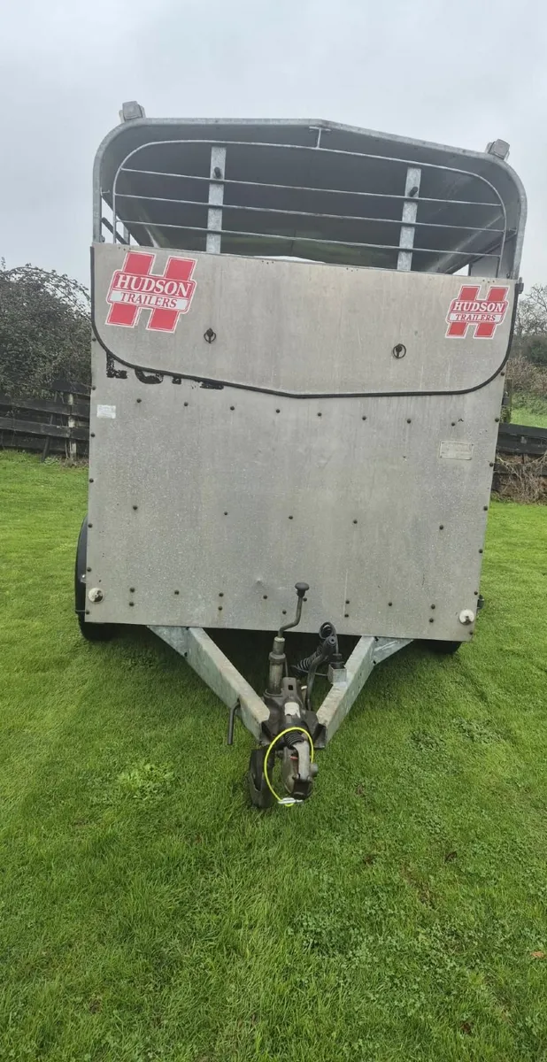 Hudson 8  x  5  cattle trailer as new - Image 3