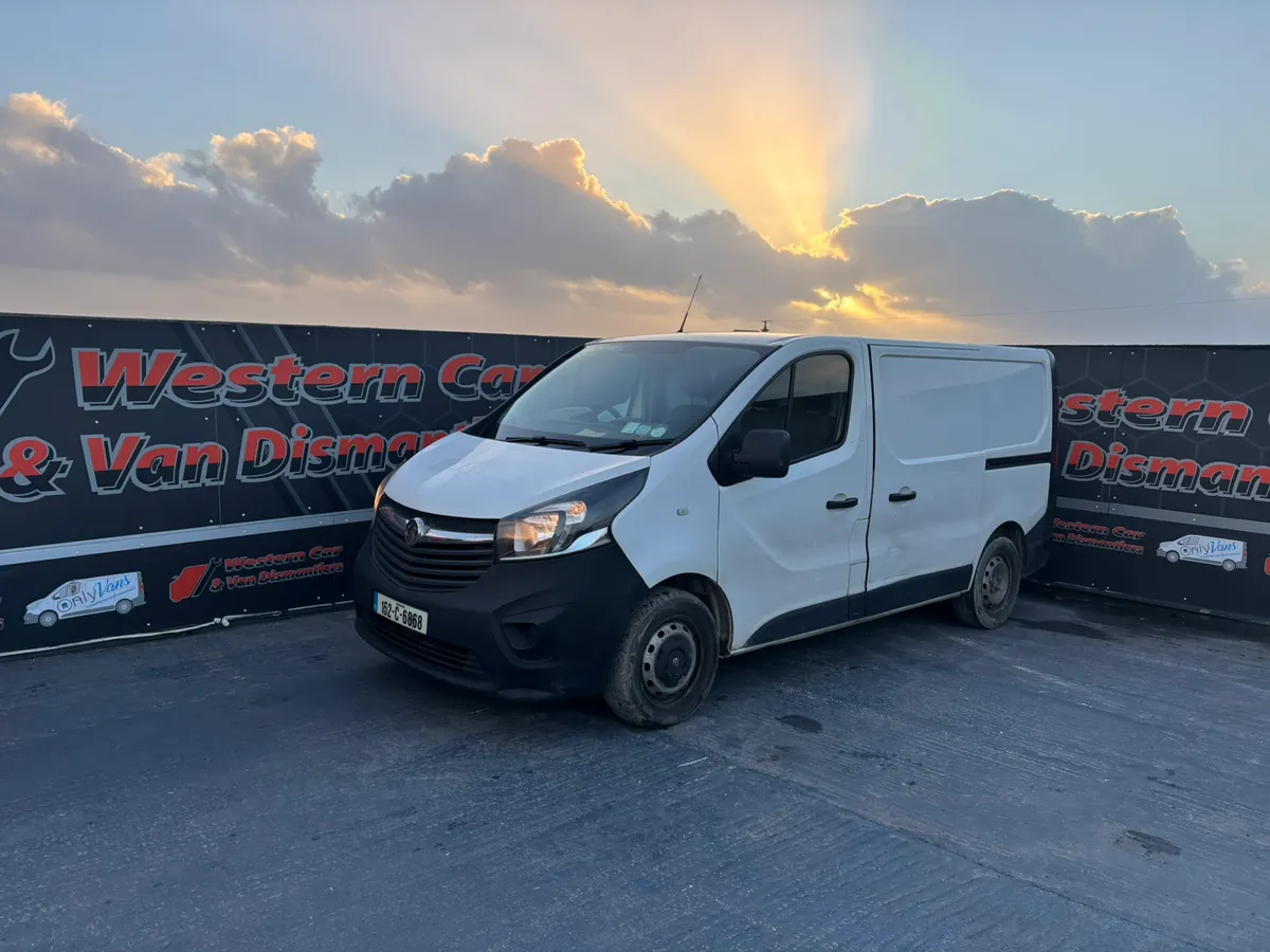 152 Opel vivaro 1.6 diesel for dismantling