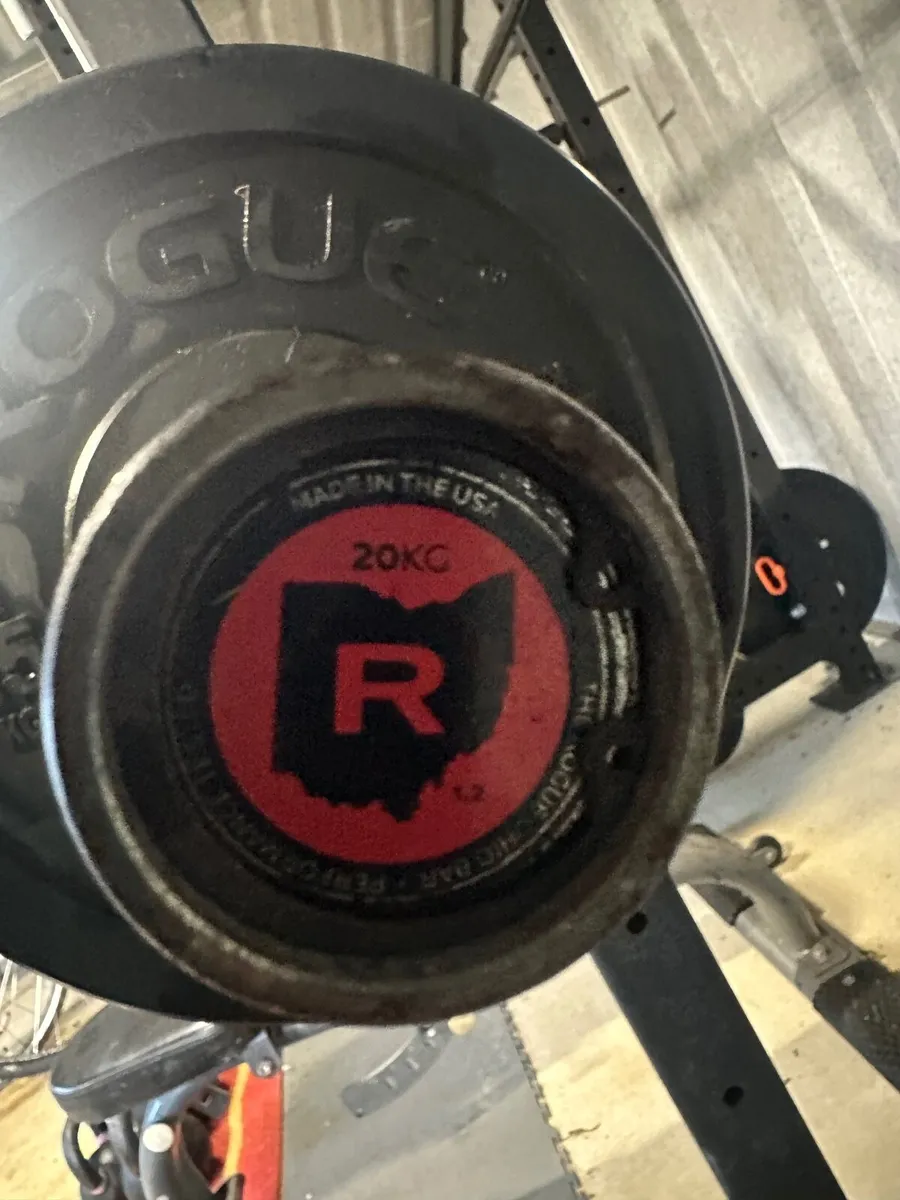 Rogue 30" R-3BT Rack, Bars, Weights, & Accessories - Image 2