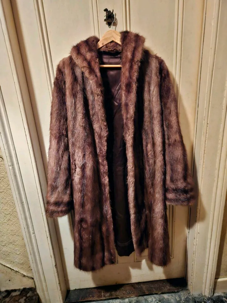Vintage Fur Coat - Image 1