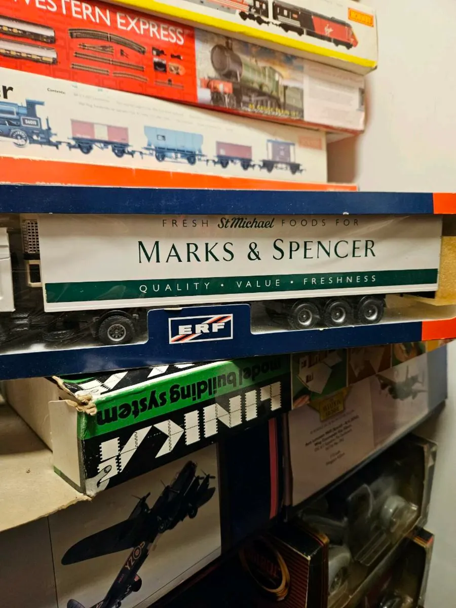 Corgi Tekno ERF Tractor Unit Marks & Spencer Trail - Image 3