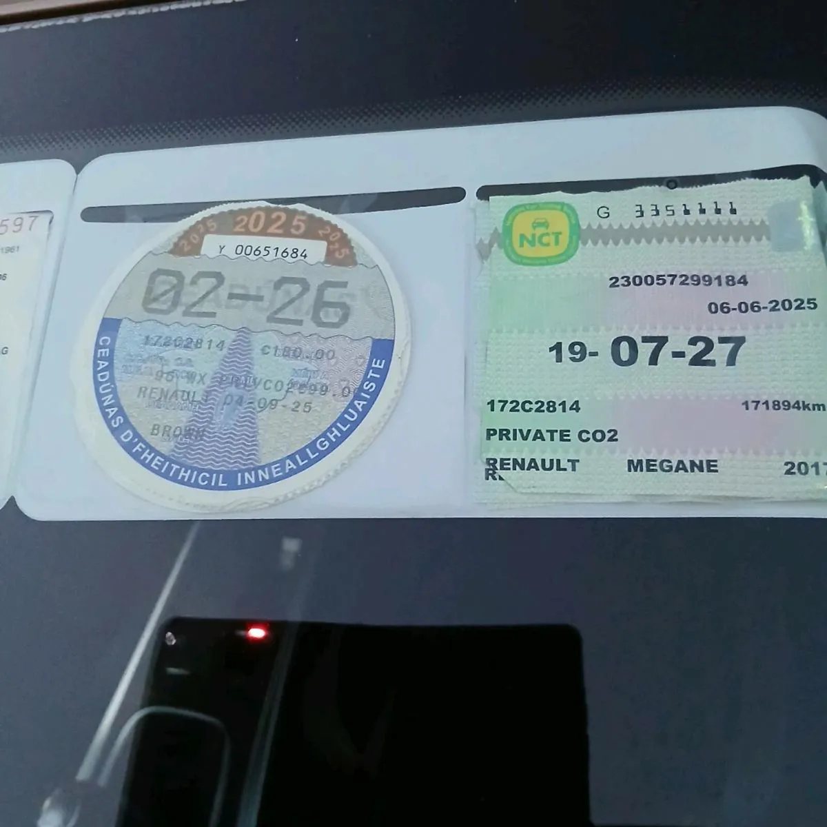 Renault megane 1.5 dci nct & tax - Image 3