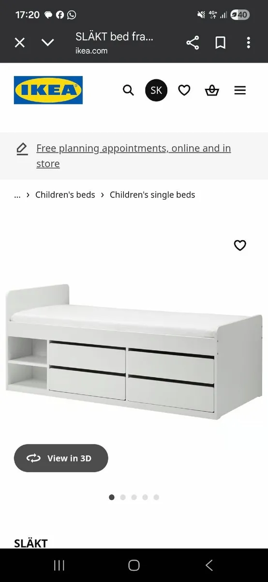 Single bed - Image 1