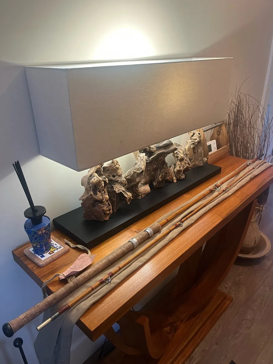 Vintage  J.S Sharpe Aberdeen Split Cane Spin Rod - Image 1