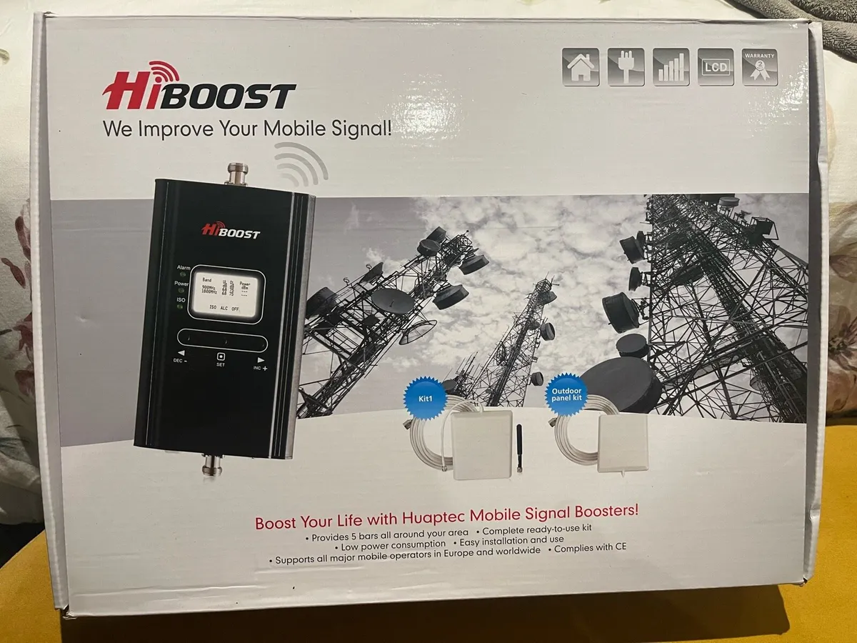 HiBoost Mobile phone signal booster - Image 1
