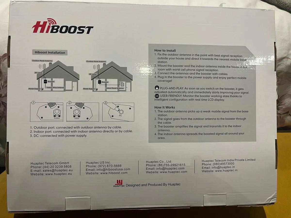 HiBoost Mobile phone signal booster - Image 2