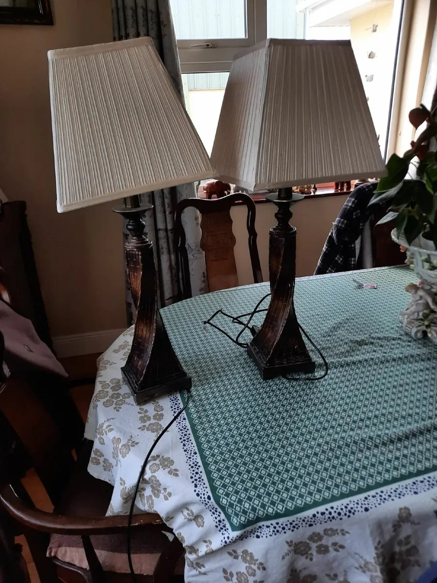 Pair of table lamps - Image 2