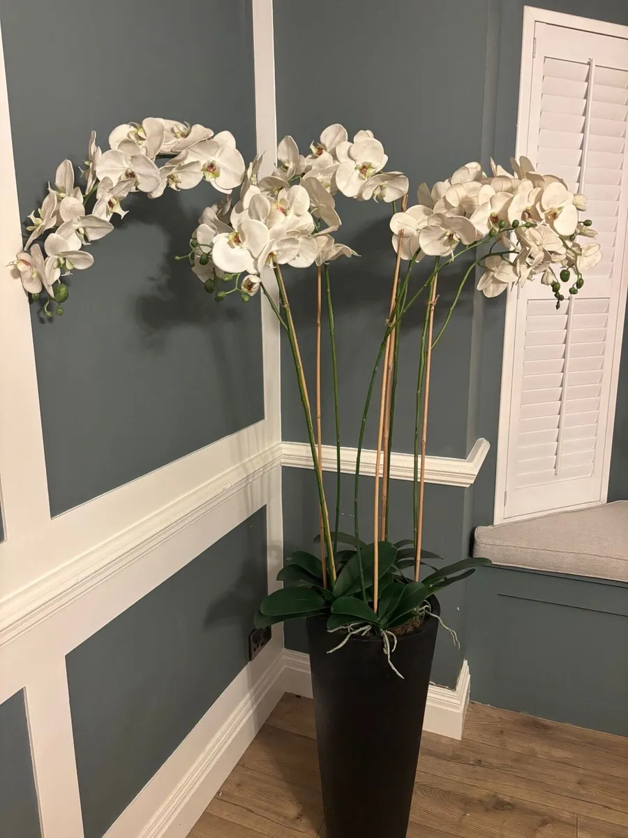 6ft Artificial Orchid Plant - Image 1