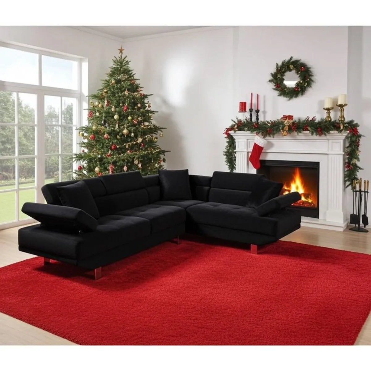 Premium 262 cm Corner Chaise Xmas Offer - Image 1
