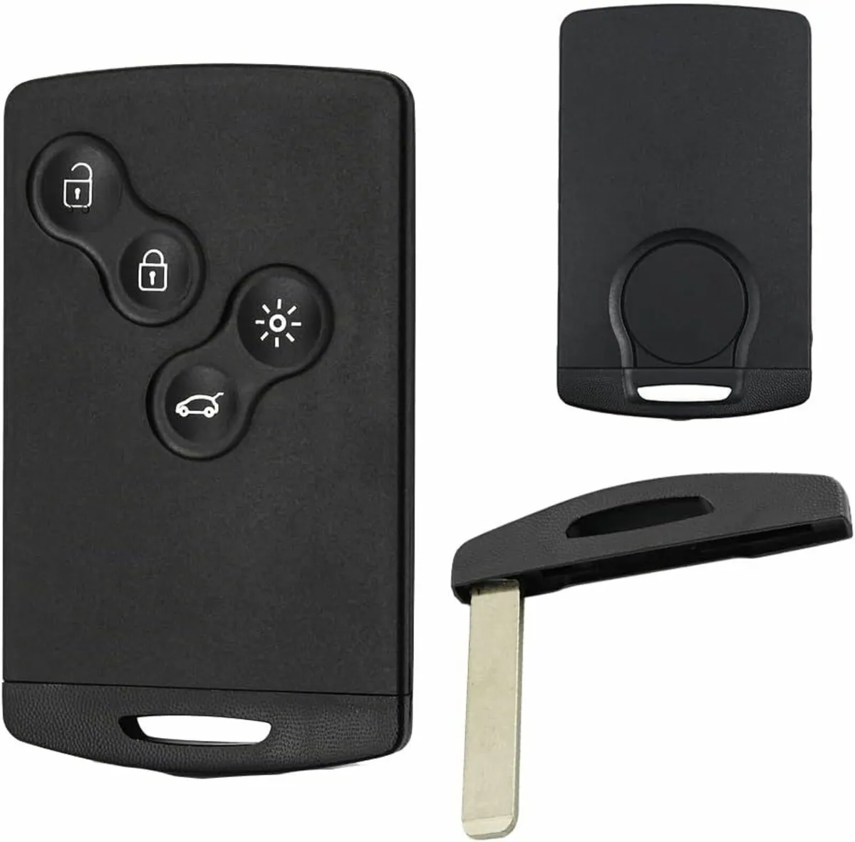 4 Button Smart Key Card For Renault Megane,Laguna,