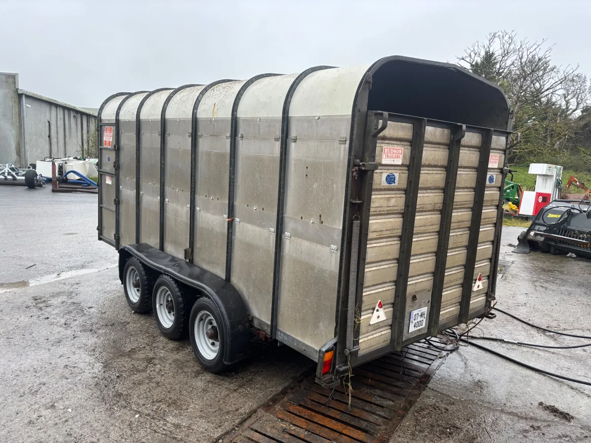 hudson 14ft livestock trailer - Image 4