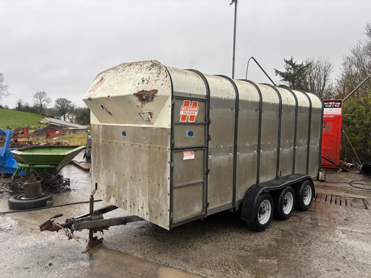 hudson 14ft livestock trailer - Image 3