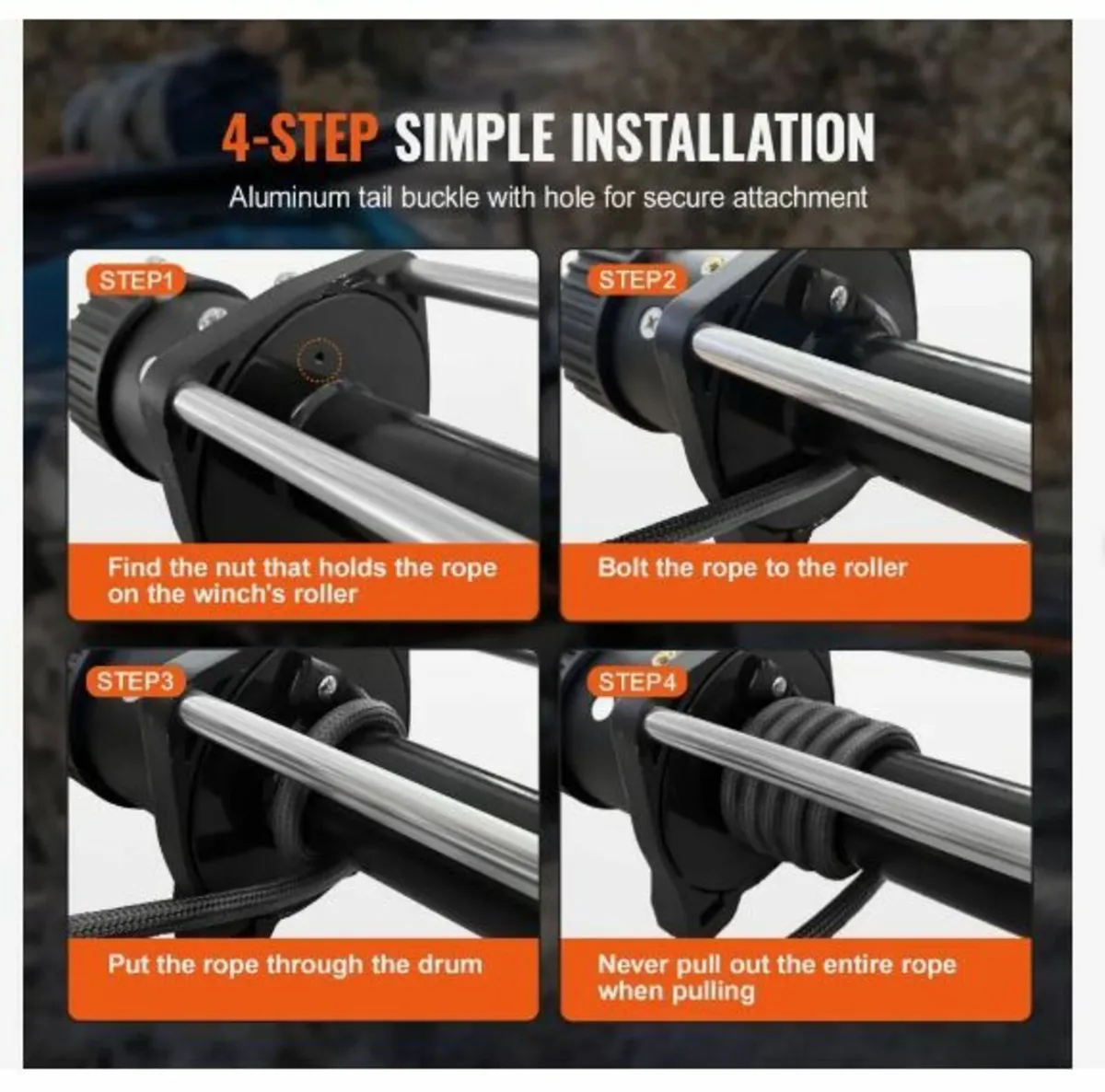 Synthetic Winch Rope - Image 4