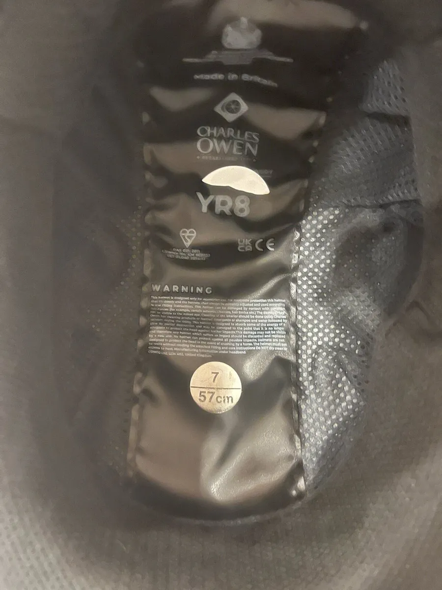 charles owen helmet - Image 2