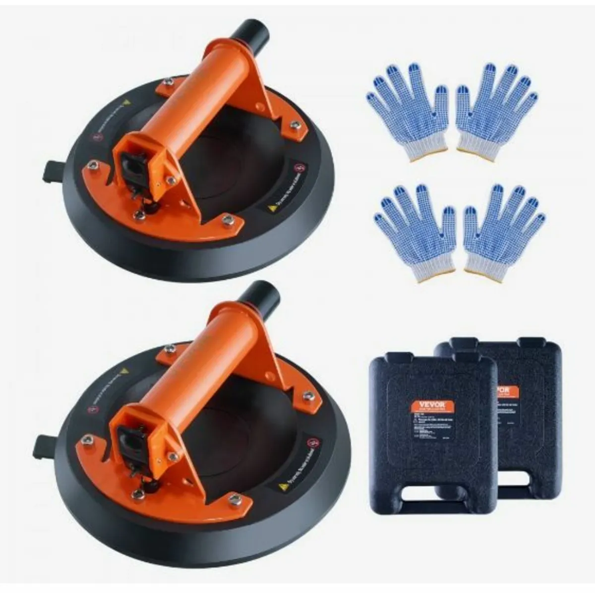 Glass Suction Cup, 20.3 cm 2 Pack - Image 1