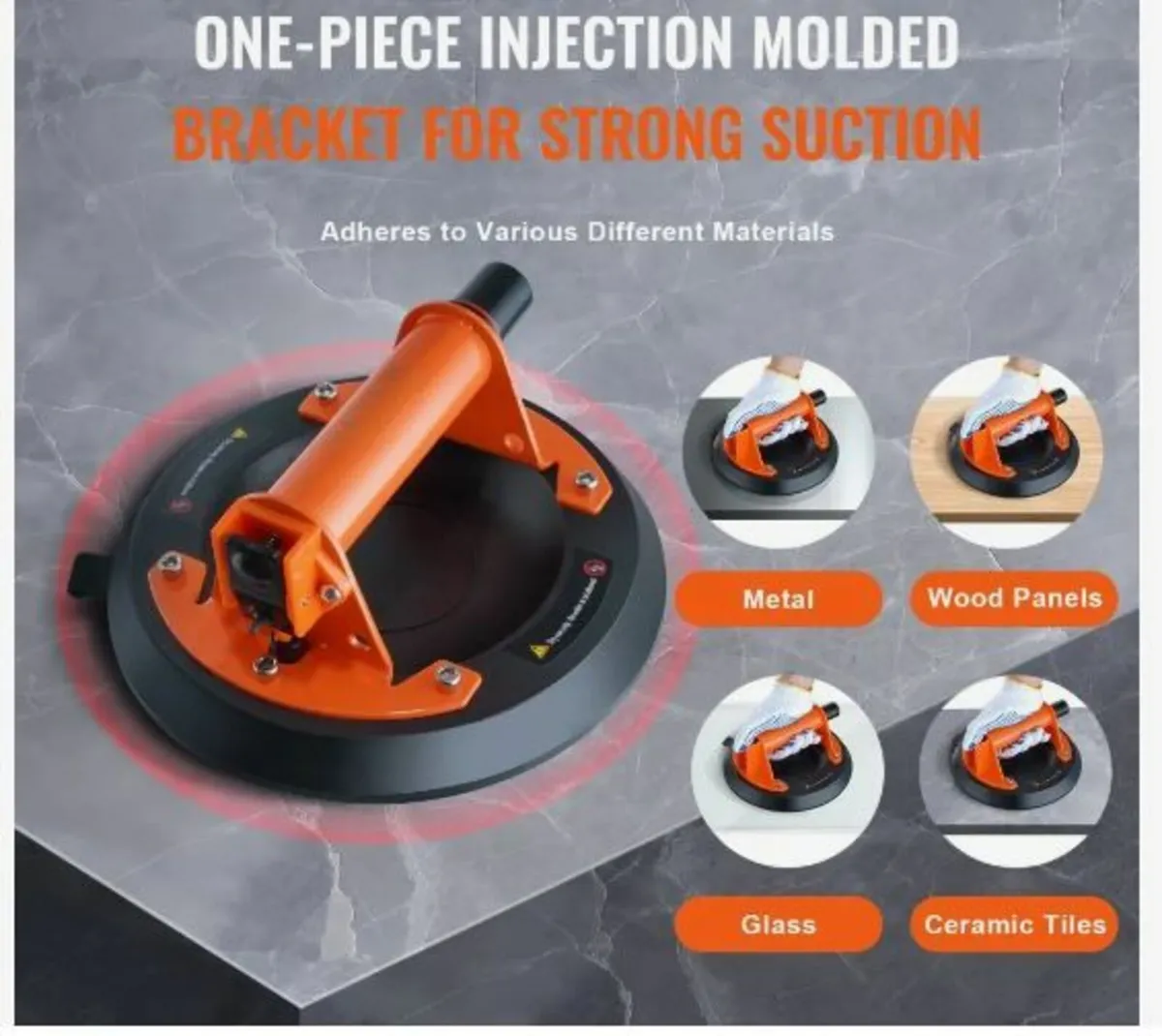 Glass Suction Cup, 20.3 cm 2 Pack - Image 2