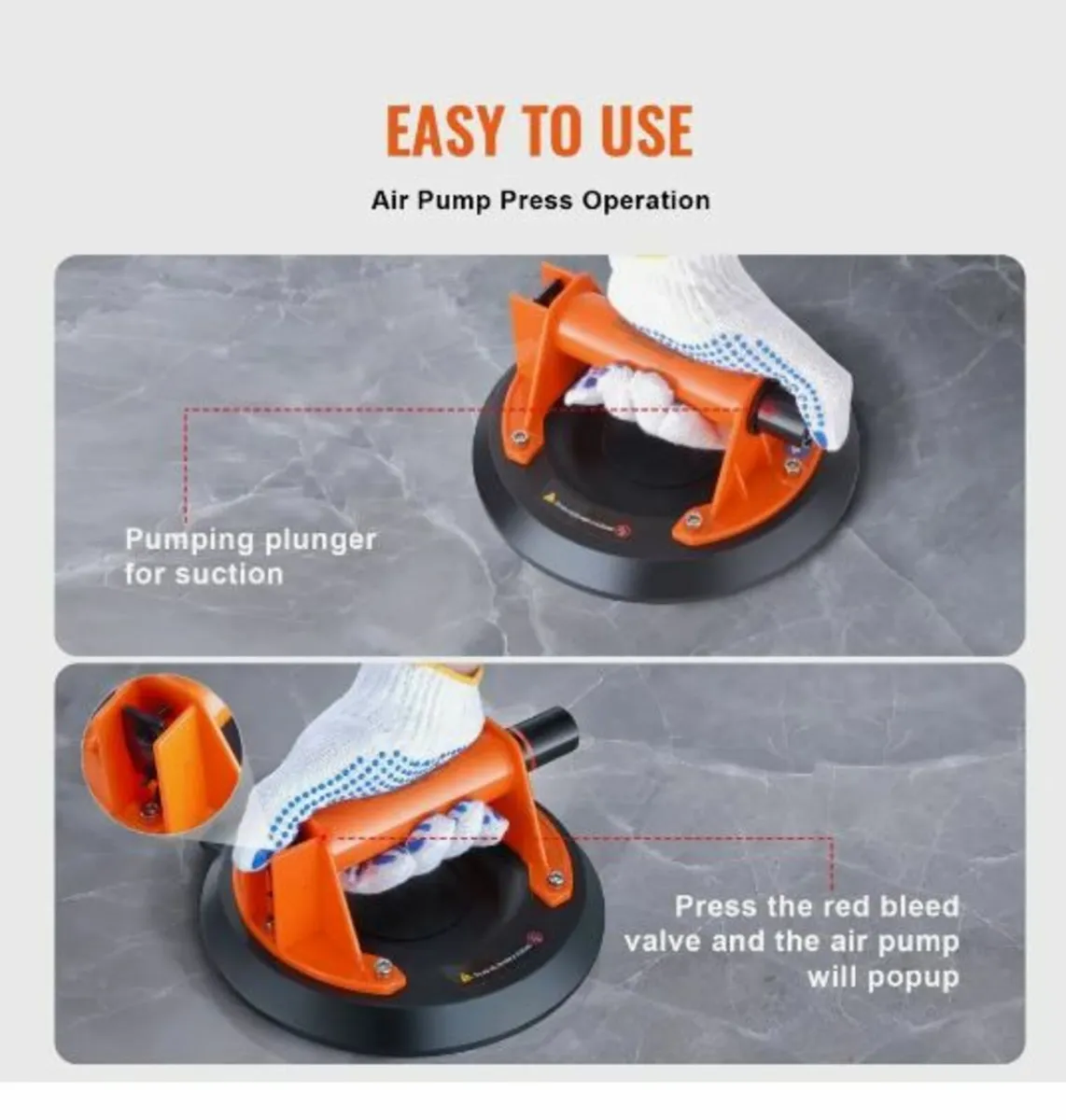 Glass Suction Cup, 20.3 cm 2 Pack - Image 3