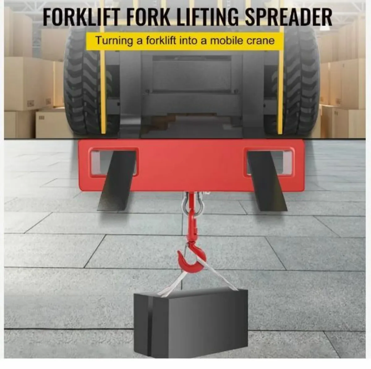 2 Ton Forklift Lifting Hook - Image 3