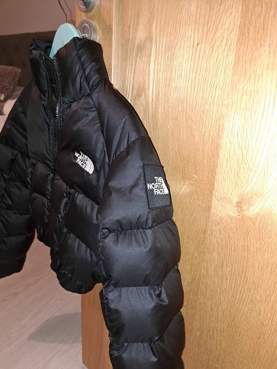 Northface cropped puffer jacket - Image 1