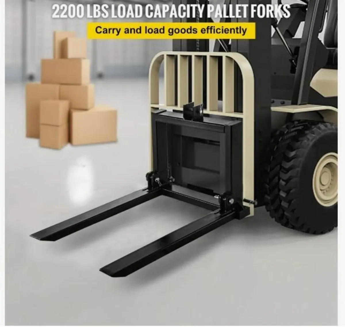 3 Point Hitch Pallet Fork 907.2 kg - Image 3