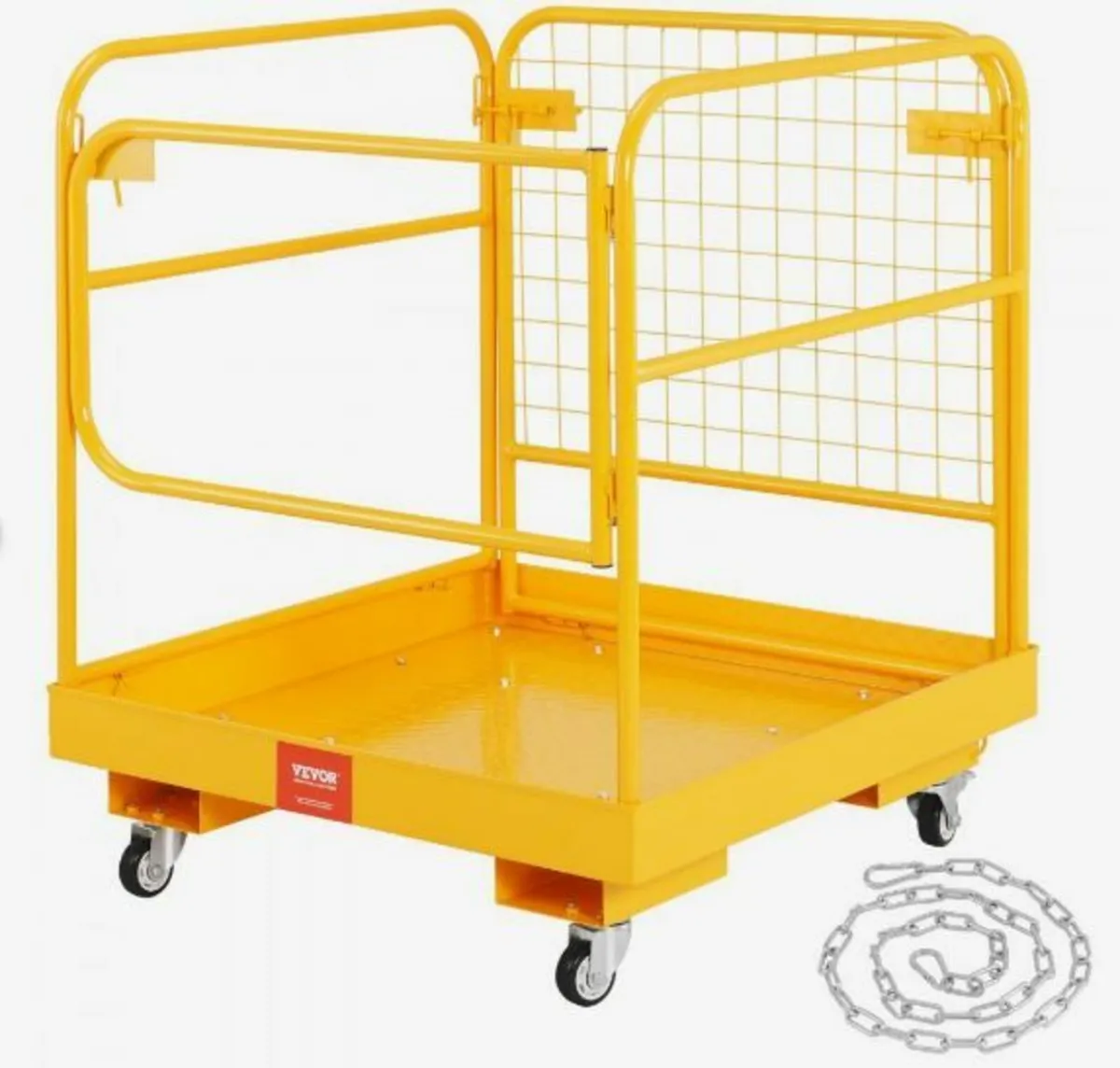 Forklift Safety Cage, 544.3 kg Load - Image 1