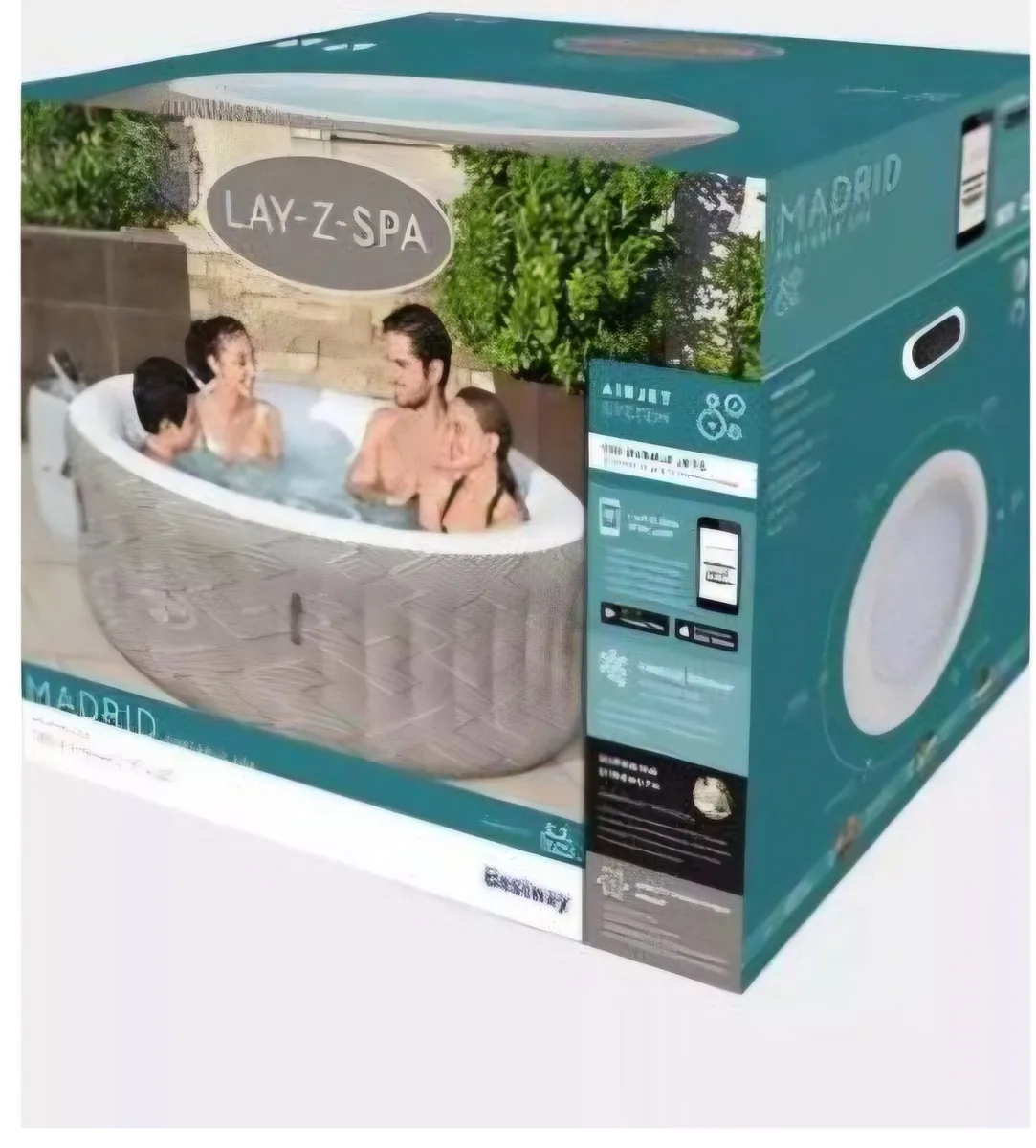 Lazy spa hot tub