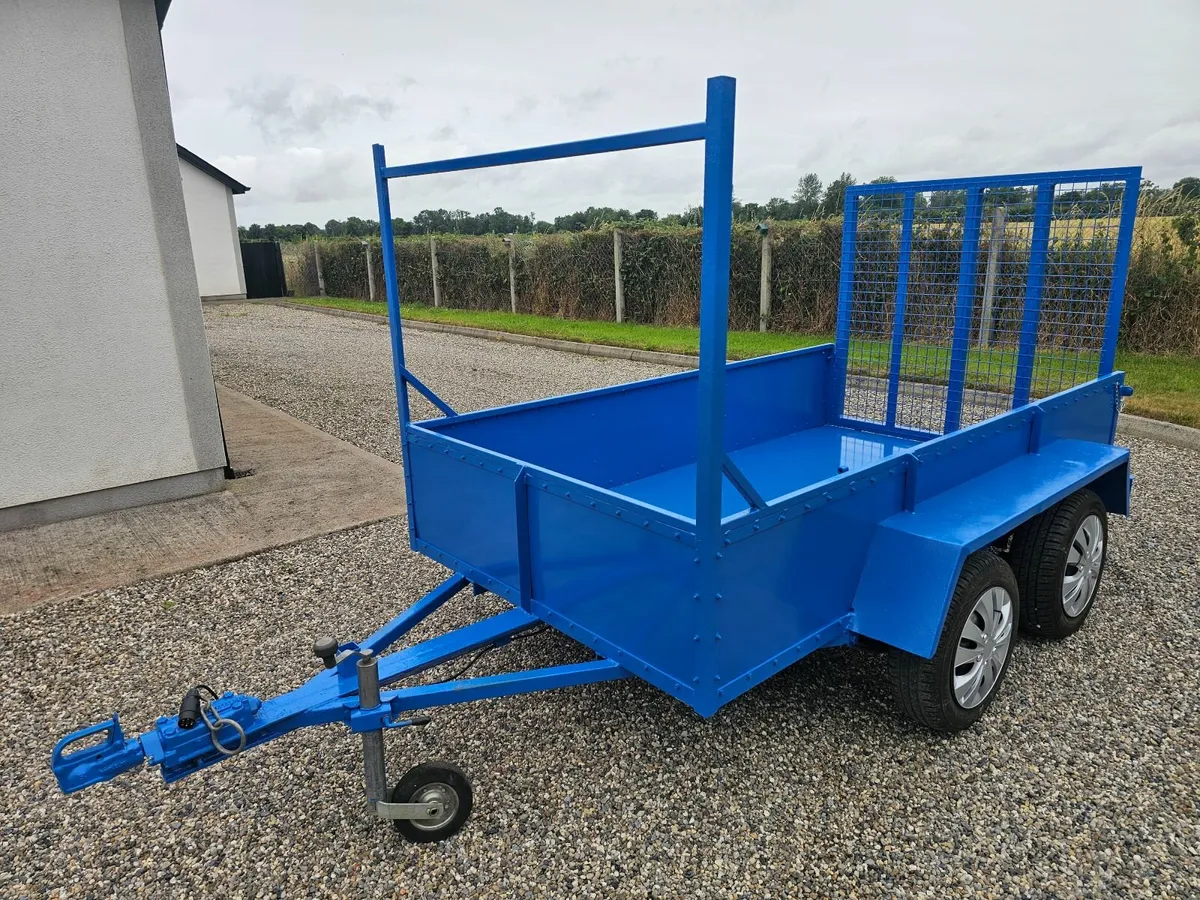 8'7"x4'8" Twin axle trailer €1700 - Image 1