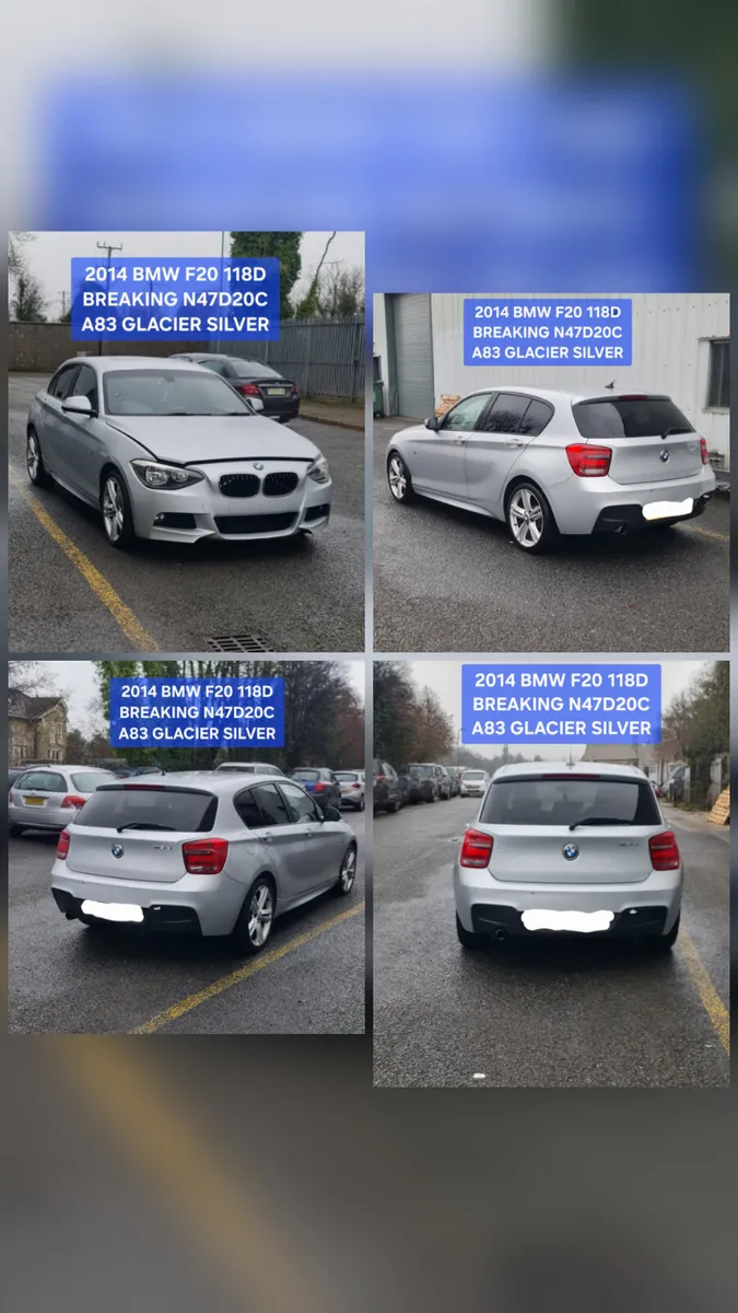 2014 BMW F20 118D MSPORT BREAKING N47D20C - Image 3