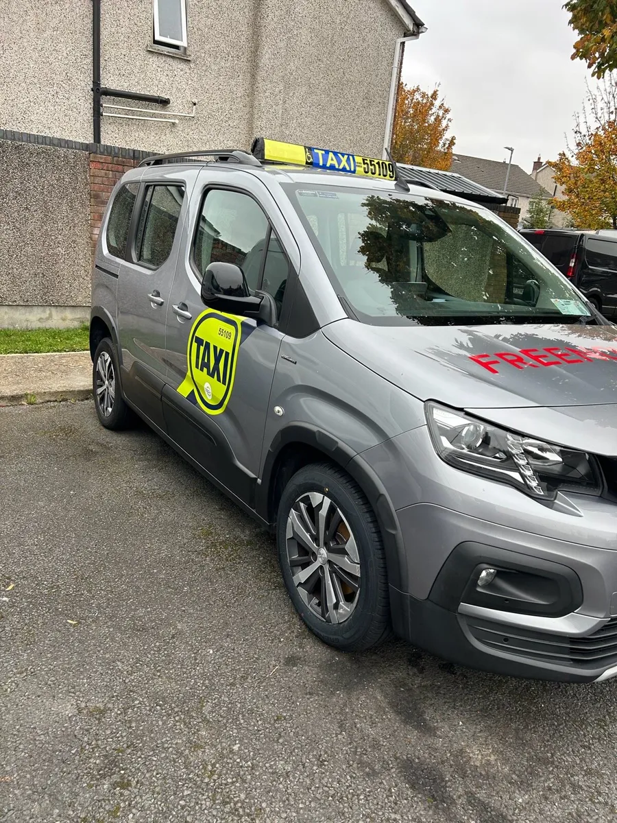 Peugeot Riffter GT 130 Taxi for Rent - Dublin - Image 1