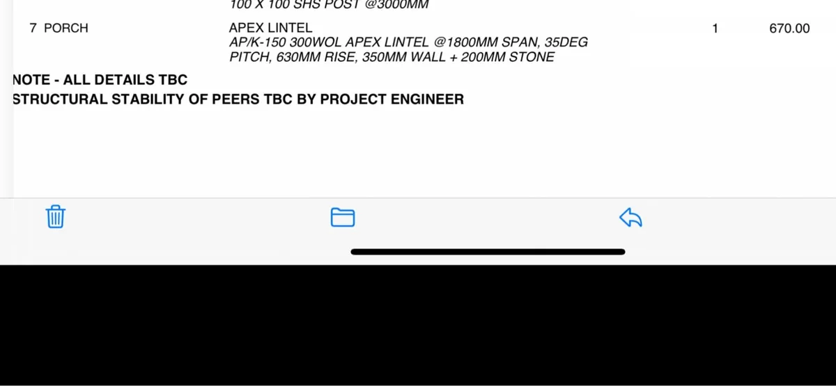Keystone structural apex lintel - Image 4