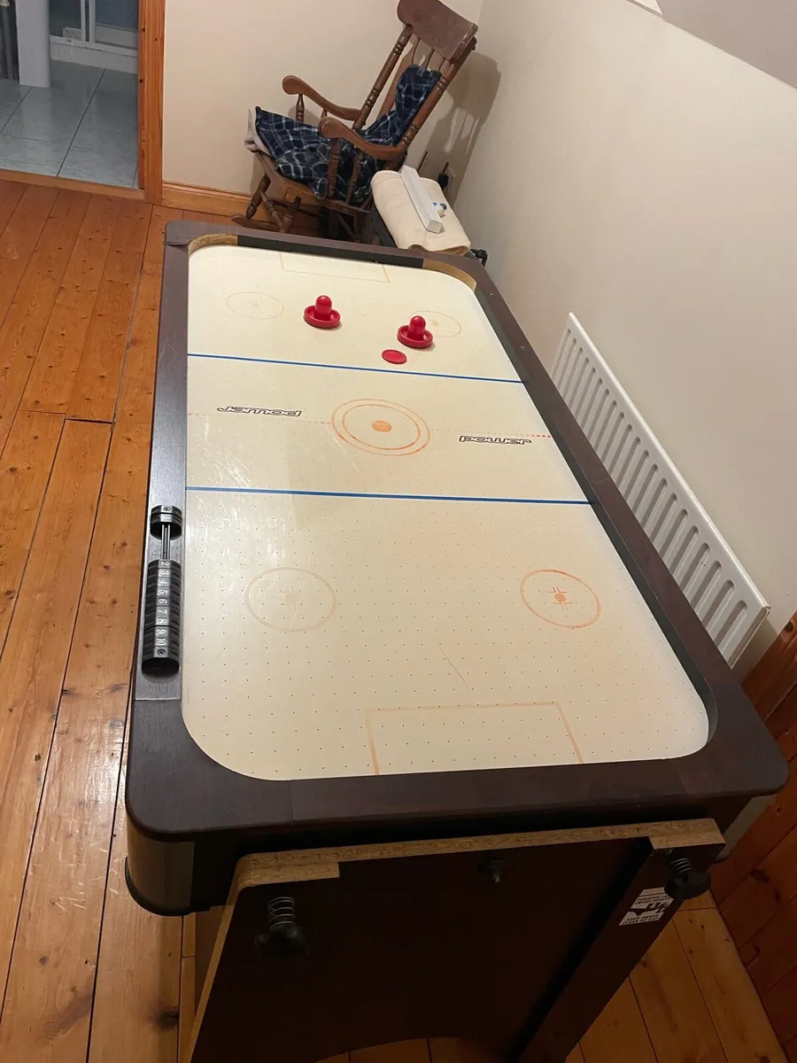 2 way pool and air hockey table - Image 3