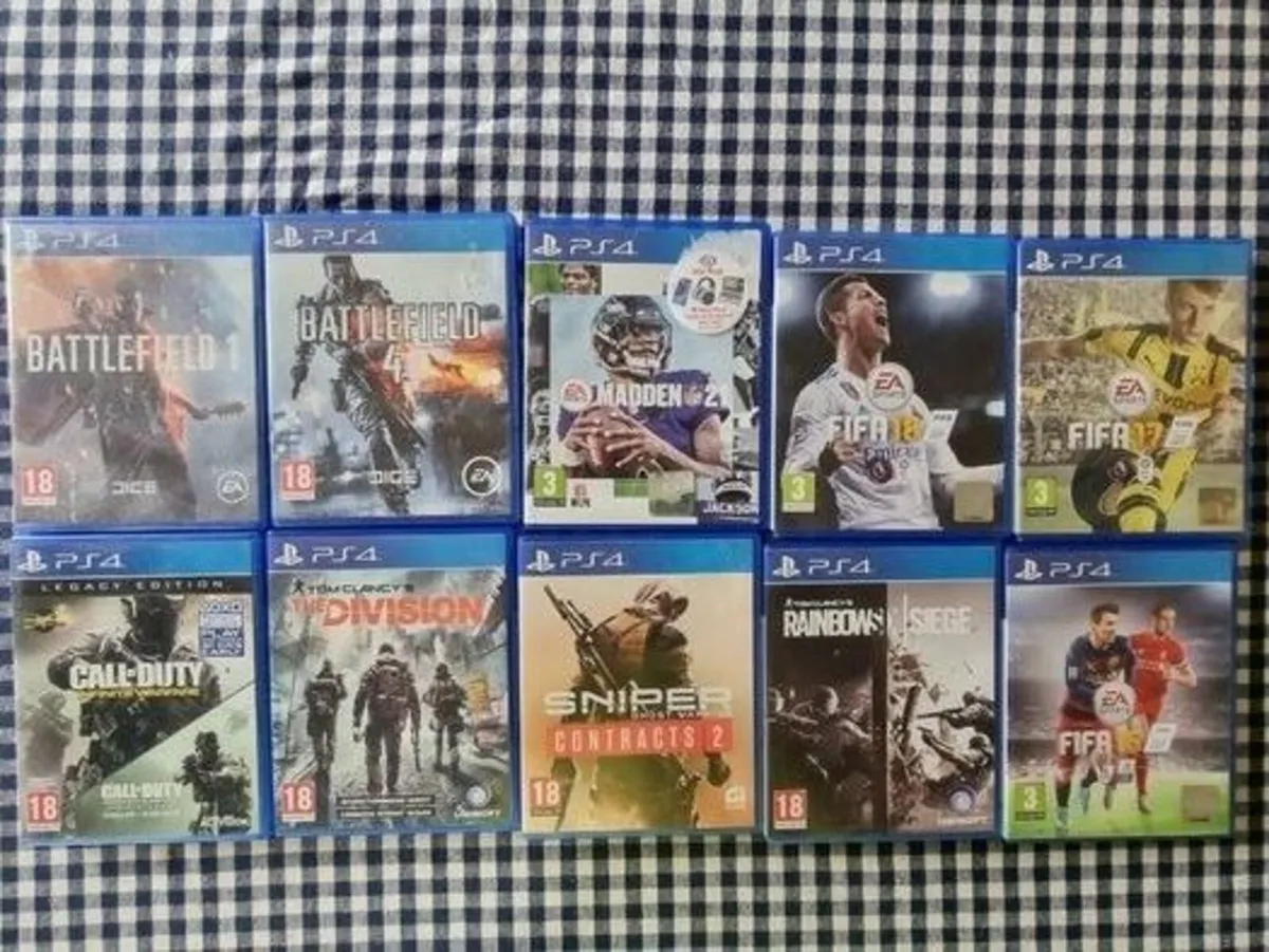 Ten games for PS4 - Image 1