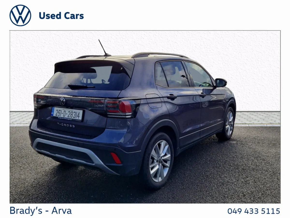 Volkswagen T-Cross EDITION75 1.0 TSI 116BHP  D7F - Image 3
