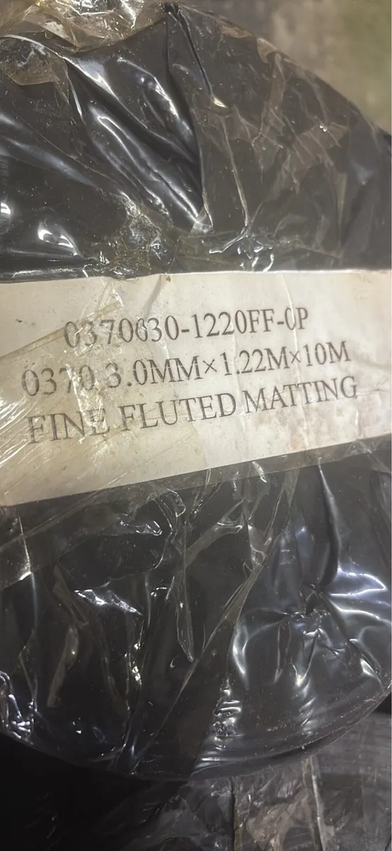 Rubber matting 10 mtrs x 1.2 mtrs x 3mm - Image 1