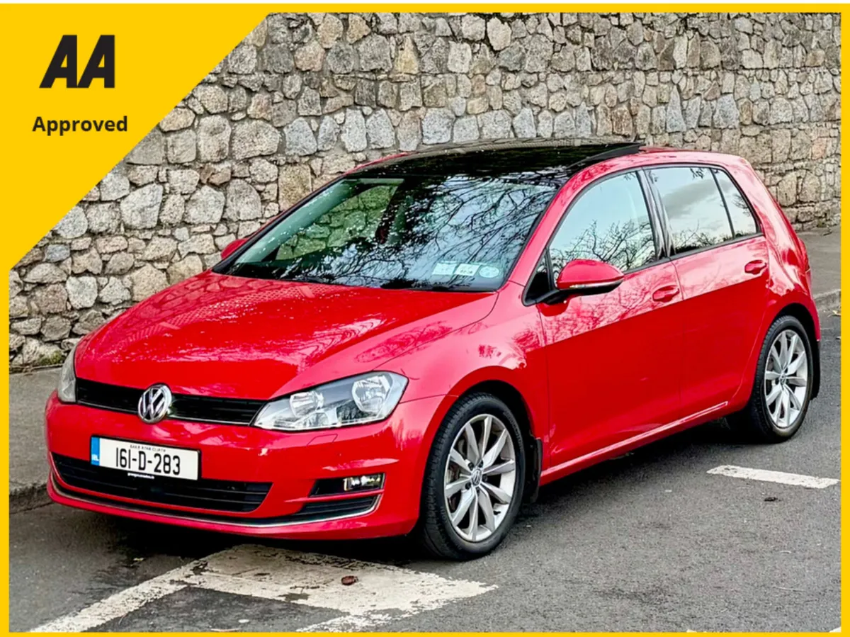 Volkswagen Golf 2016!!HIGHLINE!!SUNROOF!!IRISH CAR - Image 1